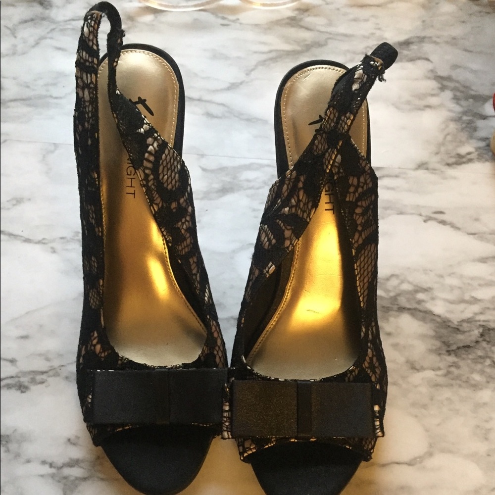 Black heels